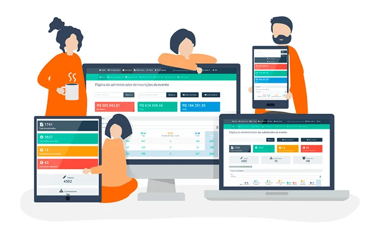 rtp.leao.bet. - Ilustração com telas do produto